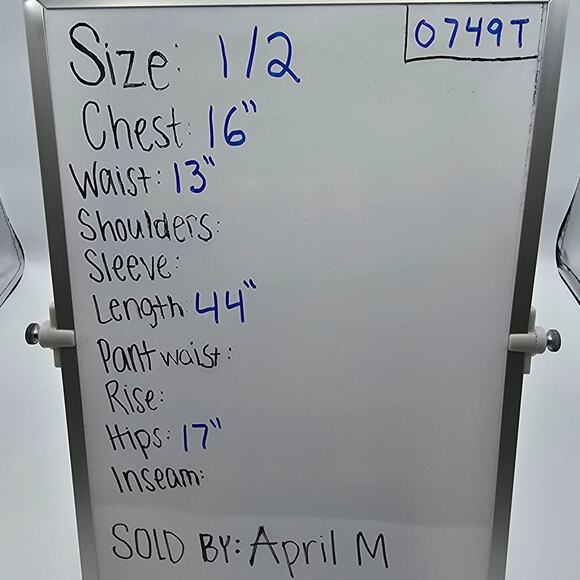 VTG Express Womans size 1/2 Sleeveless Ruffle Hem Midi Sheath Dress Blue Y2K - Picture 8 of 8